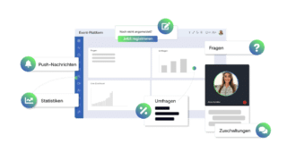 6 Features der Techcast Eventplattform